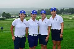 LPGA國際皇冠賽首輪．中華臺北橫掃美國得四分