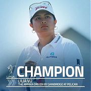 蓋布里奇LPGA賽˙莉利婭逆轉奪冠