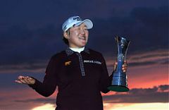 英國女子公開賽申智愛獲創紀錄9杆大勝